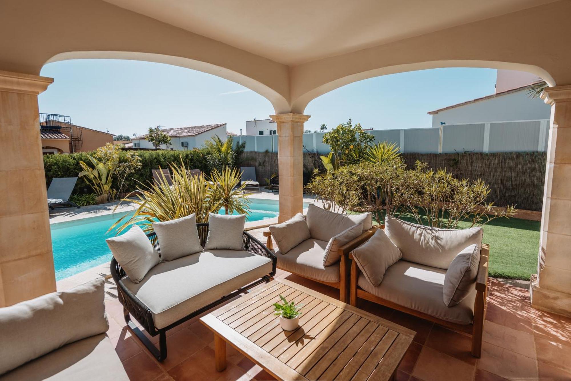 231 Boho House Estrenc - Luxury Family Life - Just 5-10min To Sandy Apartment Sa Rapita